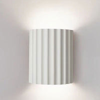 Thumbnail for Applique Murale Contemporaine Scandinave En Résine À 2 Lumières En Demi-Colonne Pour Couloir-Lampe Veilleuse
