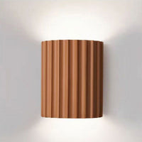 Thumbnail for Applique Murale Contemporaine Scandinave En Résine À 2 Lumières En Demi-Colonne Pour Couloir-Lampe Veilleuse