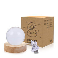 Thumbnail for Lampe De Table À Led Usb Avec Boule De Cristal Décorative Et Créative-Lampe Veilleuse