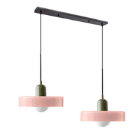 Thumbnail for Suspension En Verre Bauhaus Moderne À 2 Têtes-Lampe Veilleuse