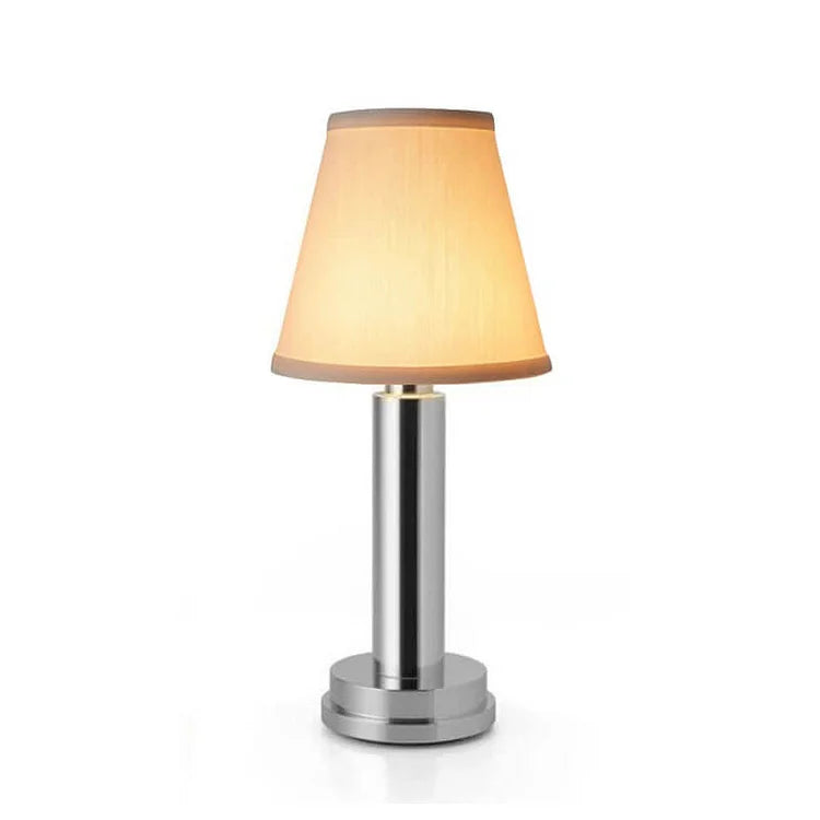Harlon - Lampe De Table En Métal À Soie Sans Fil Led-Lampe Veilleuse