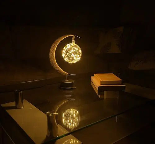 Lampe lune enchantée-Lampe Veilleuse