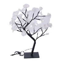 Thumbnail for Lumière Pour Arbre À Fleurs En Fibre Optique En Bouleau Blanc-Lampe Veilleuse