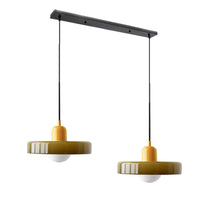 Thumbnail for Suspension En Verre Bauhaus Moderne À 2 Têtes-Lampe Veilleuse