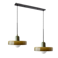 Thumbnail for Suspension En Verre Bauhaus Moderne À 2 Têtes-Lampe Veilleuse