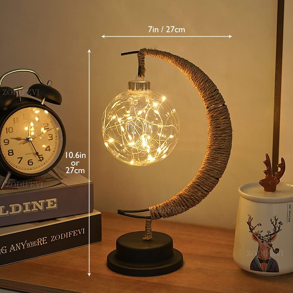 Lampe lune enchantée-Lampe Veilleuse