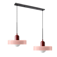 Thumbnail for Suspension En Verre Bauhaus Moderne À 2 Têtes-Lampe Veilleuse