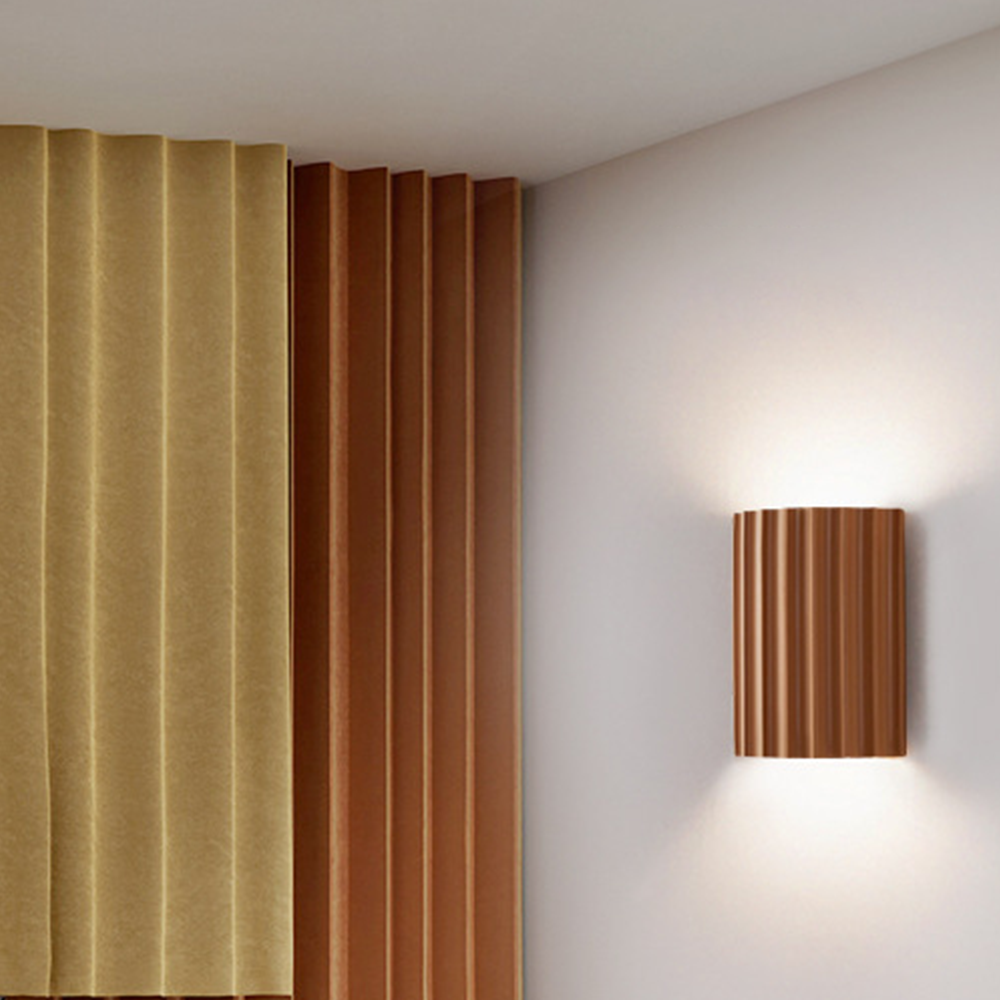 Ventra - Applique Moderne Semi-Circulaire En Résine Pour Le Salon-Lampe Veilleuse