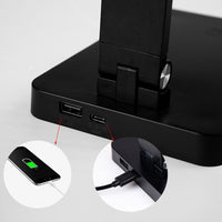 Thumbnail for Lampe De Bureau Led Créative Pliable En Aluminium Avec Variateur Tactile-Lampe Veilleuse