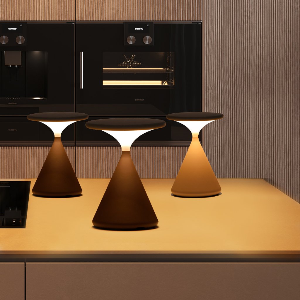 Aeron Hourglass Cordless Table Lamp-Lampe Veilleuse
