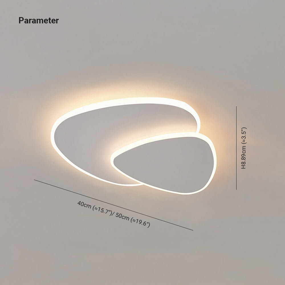 Plafonnier Led Moderne Quinn-Lampe Veilleuse