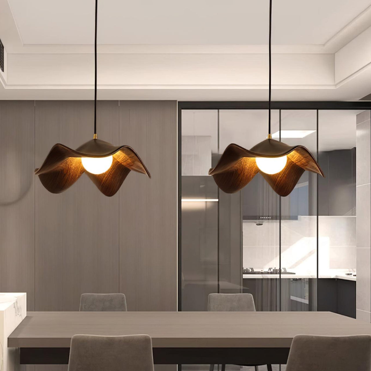 Lampe Suspendue Unique Casia-Lampe Veilleuse