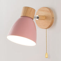 Thumbnail for Applique Murale Scandinave Suspendue En Bois-Lampe Veilleuse