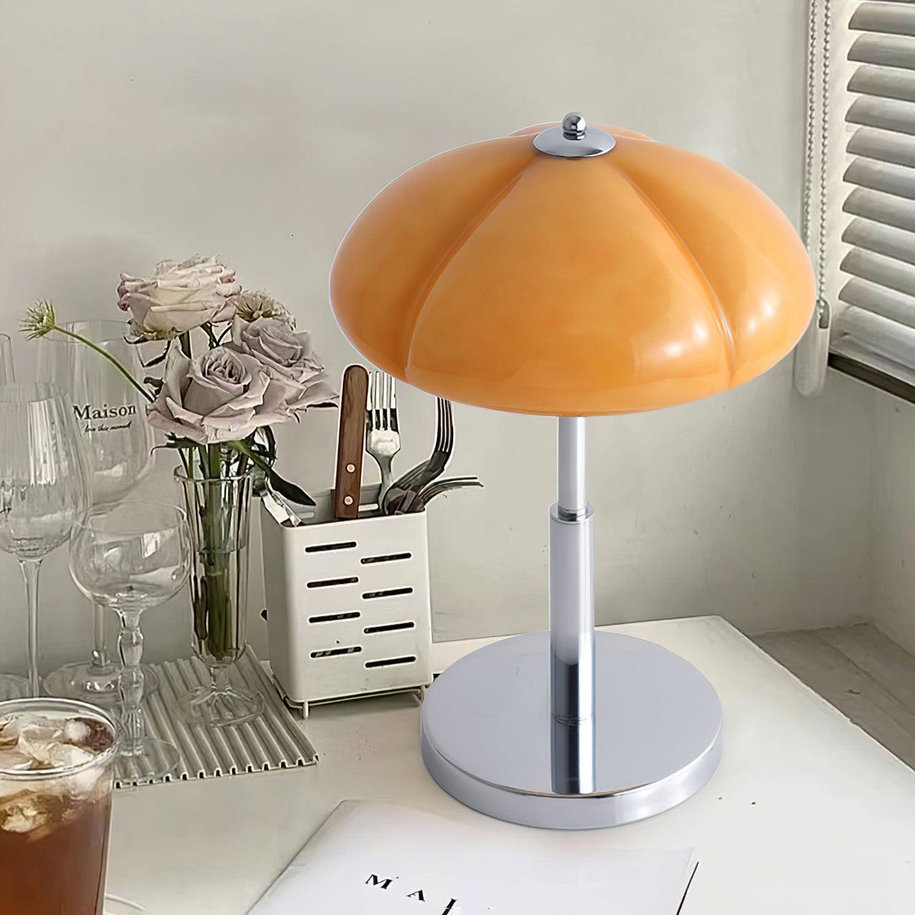 Lampe De Table Bauhaus Pilz-Lampe Veilleuse