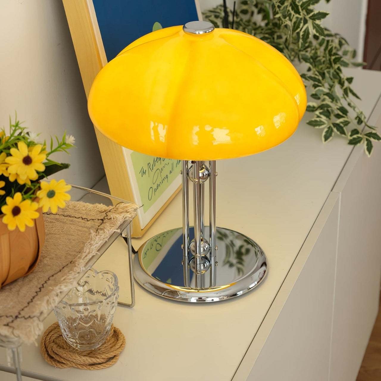 Lampe De Table Bauhaus Pilz-Lampe Veilleuse