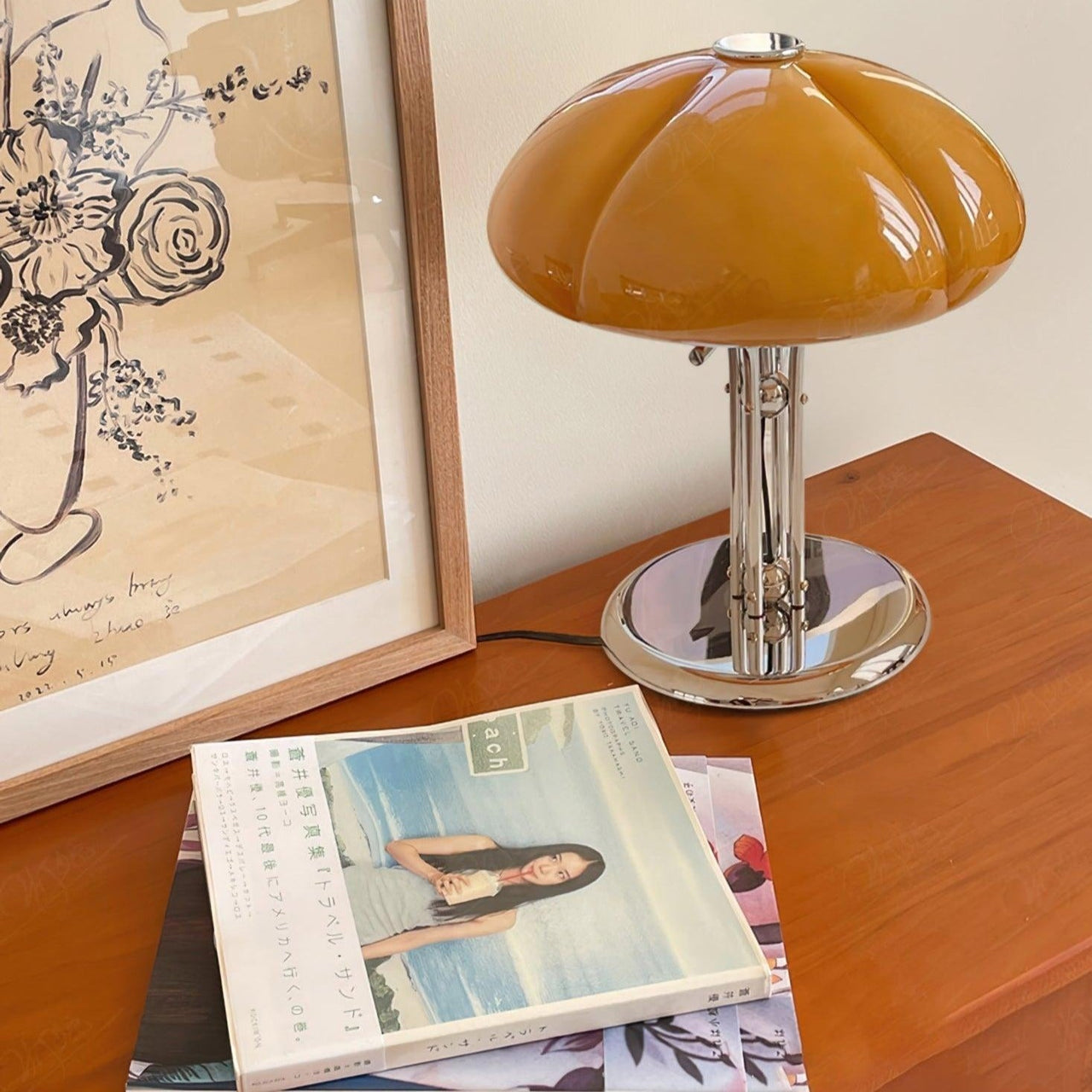 Lampe De Table Bauhaus Pilz-Lampe Veilleuse