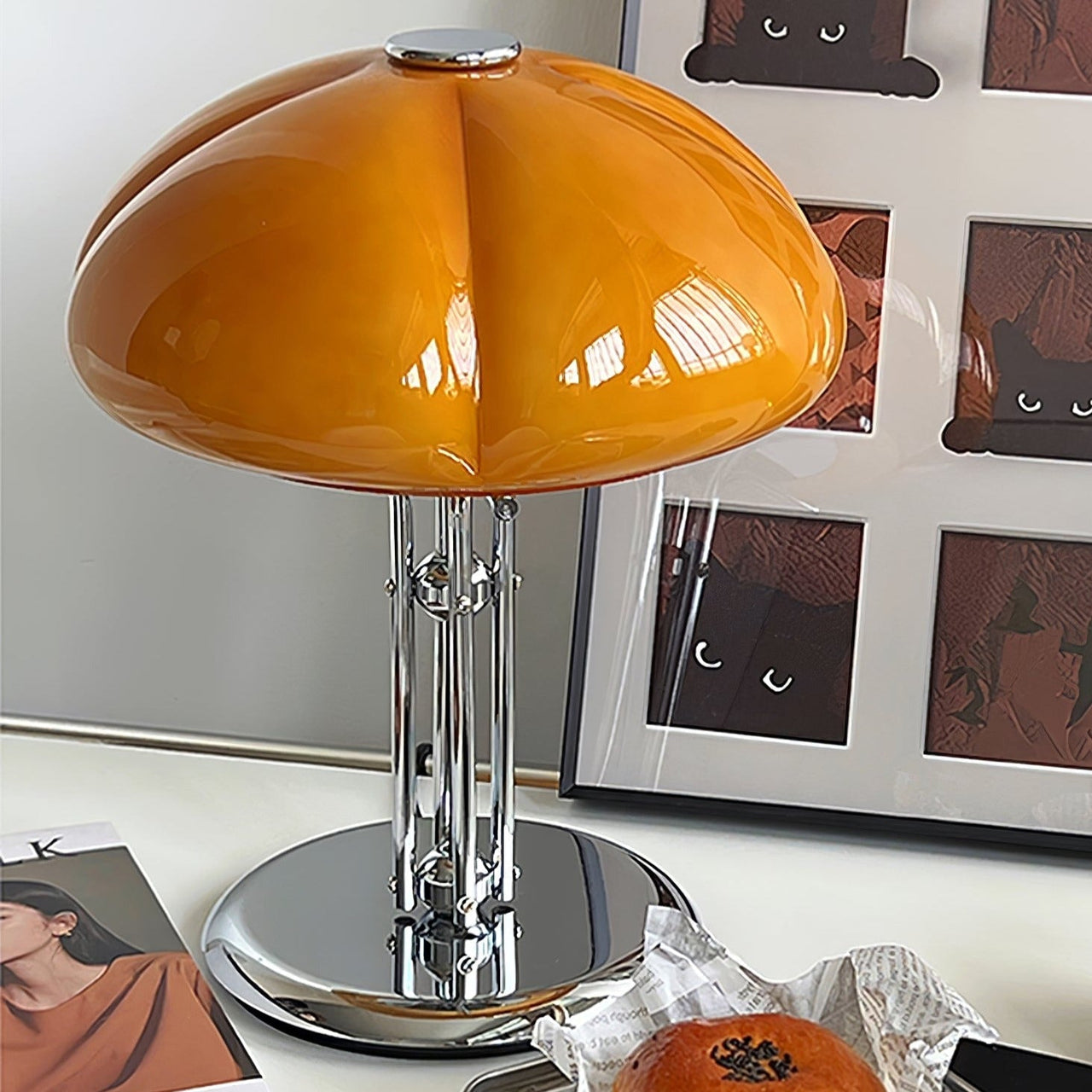 Lampe De Table Bauhaus Pilz-Lampe Veilleuse