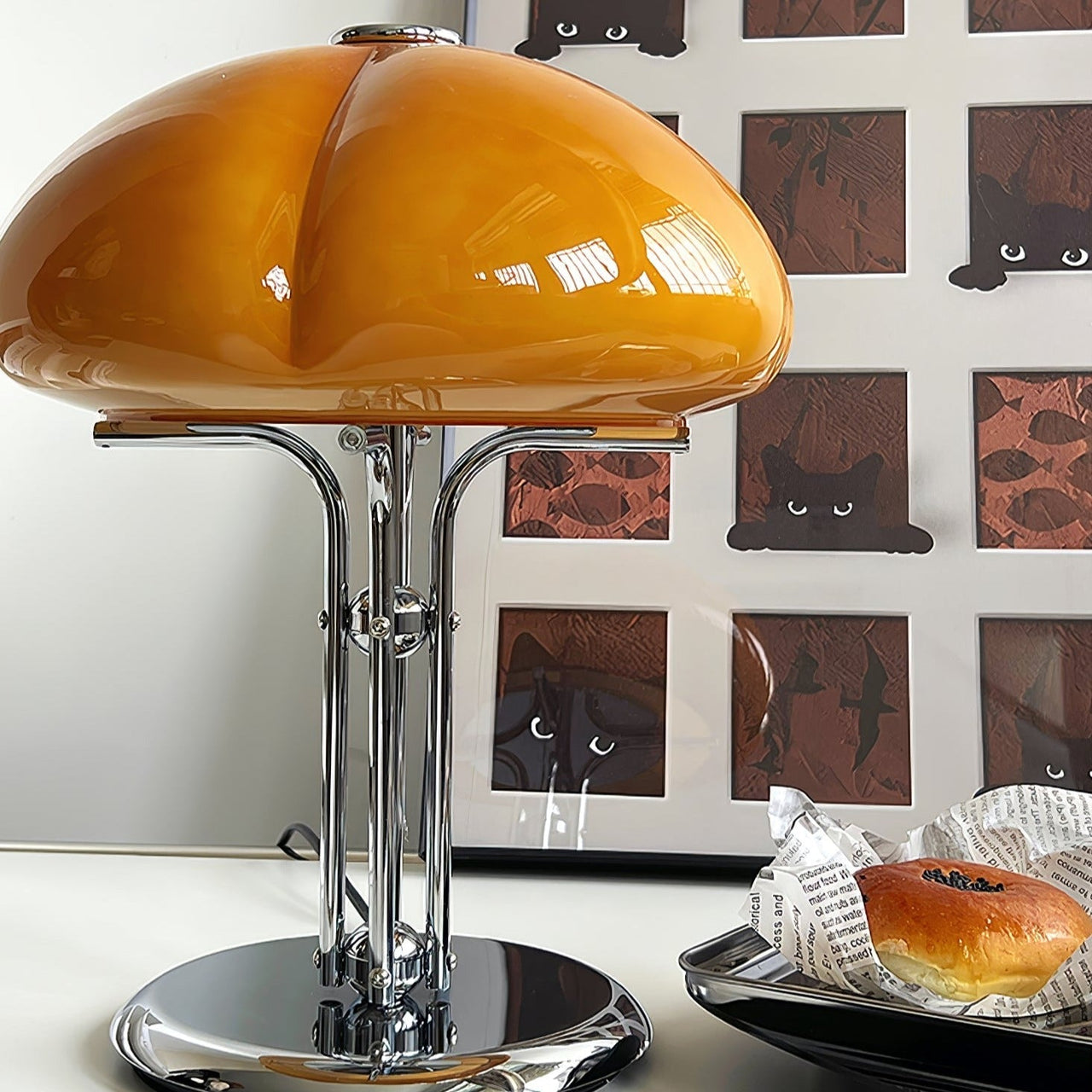 Lampe De Table Bauhaus Pilz-Lampe Veilleuse