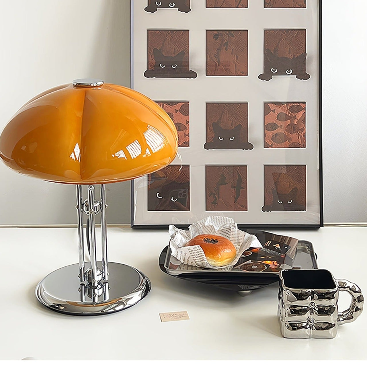 Lampe De Table Bauhaus Pilz-Lampe Veilleuse