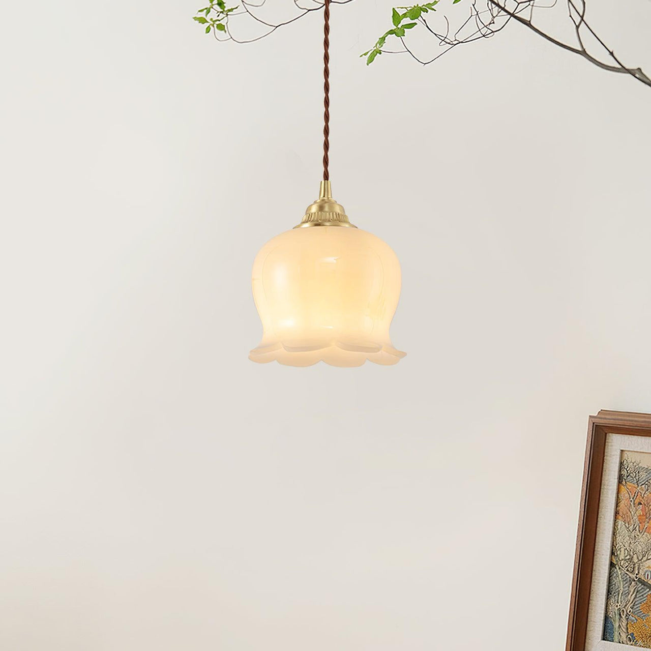 Lampe Suspendue Valley Flower-Lampe Veilleuse