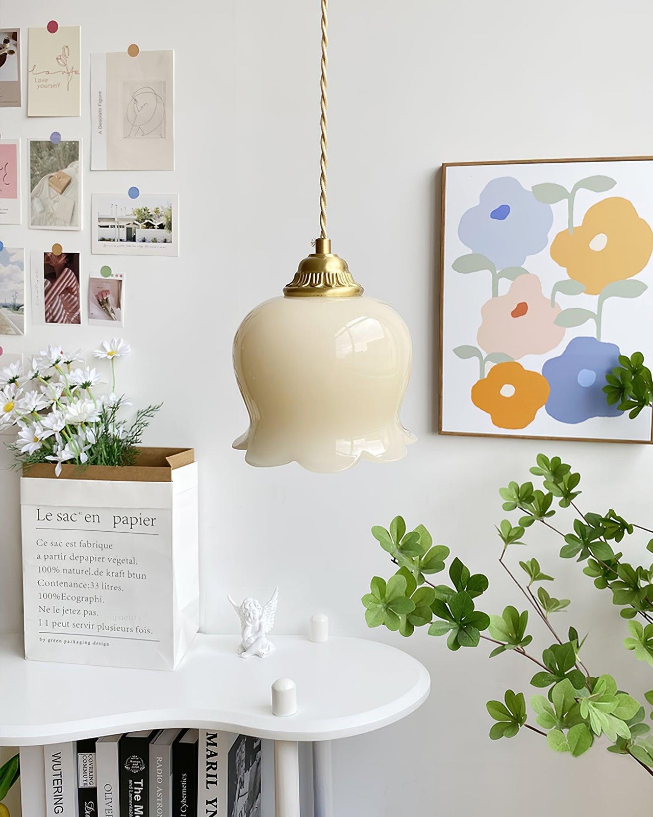 Lampe Suspendue Valley Flower-Lampe Veilleuse