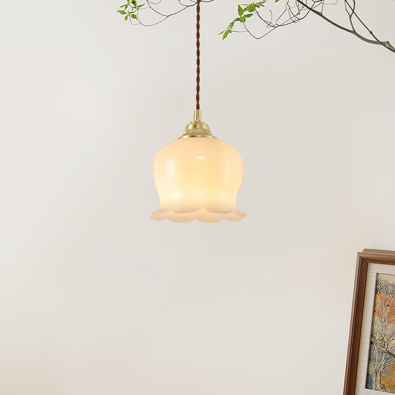Lampe Suspendue Valley Flower-Lampe Veilleuse