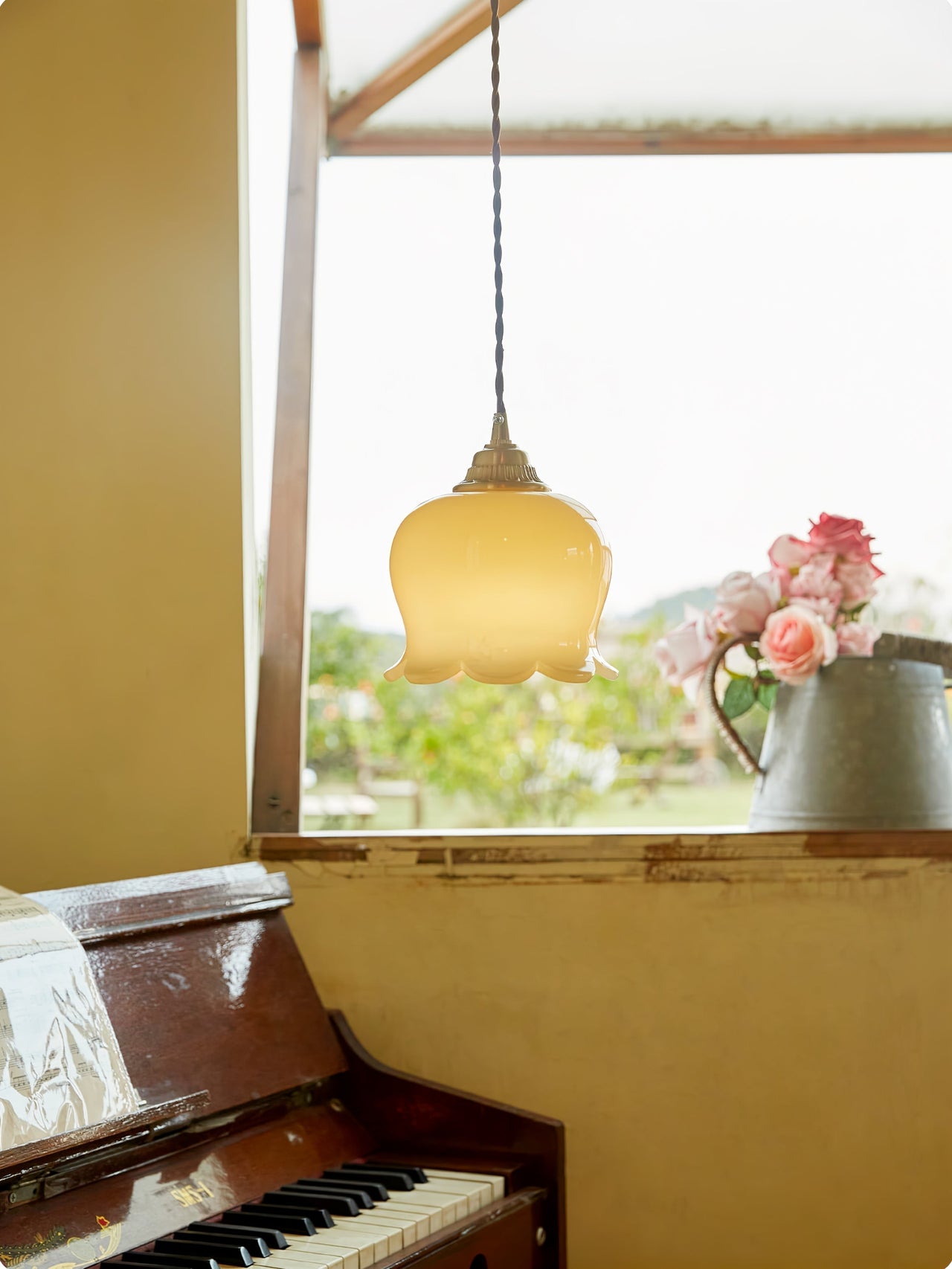 Lampe Suspendue Valley Flower-Lampe Veilleuse