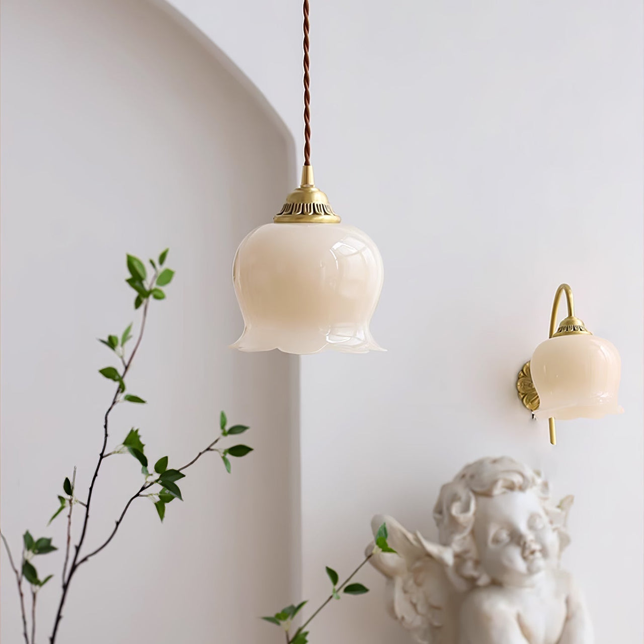 Lampe Suspendue Valley Flower-Lampe Veilleuse