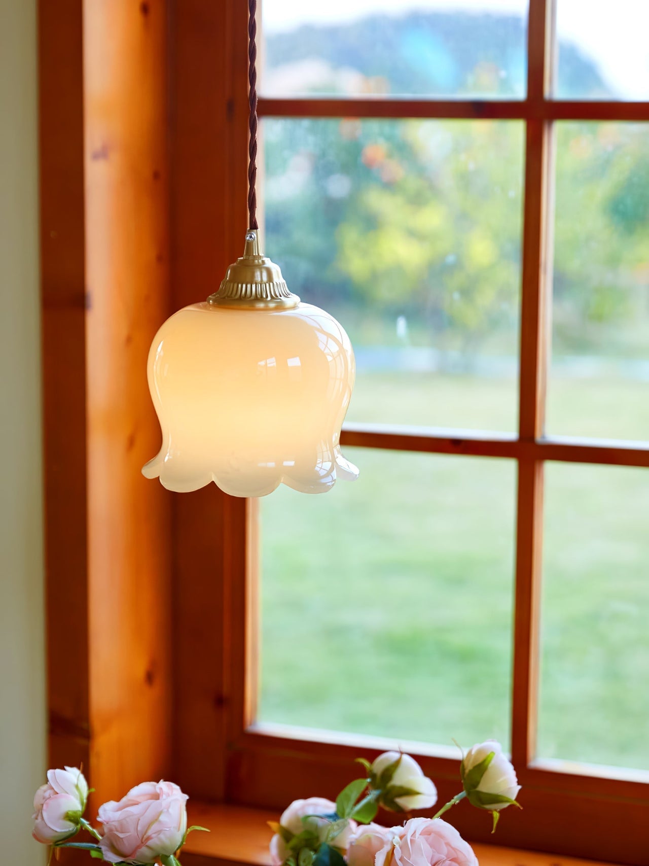 Lampe Suspendue Valley Flower-Lampe Veilleuse