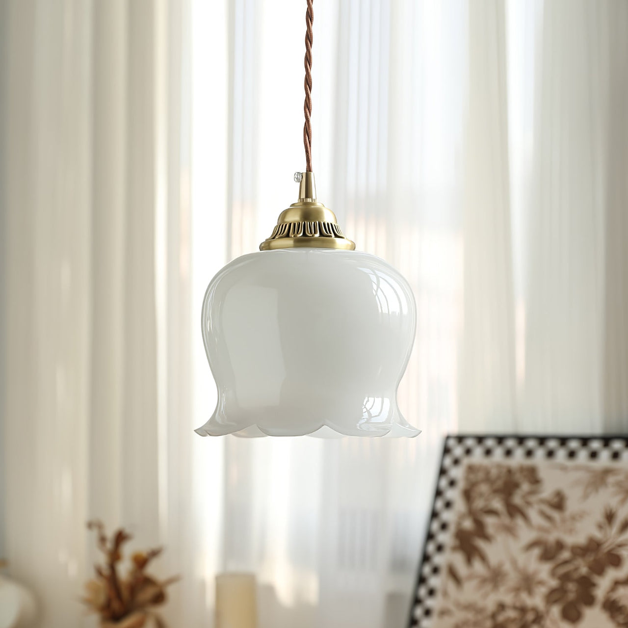 Lampe Suspendue Valley Flower-Lampe Veilleuse