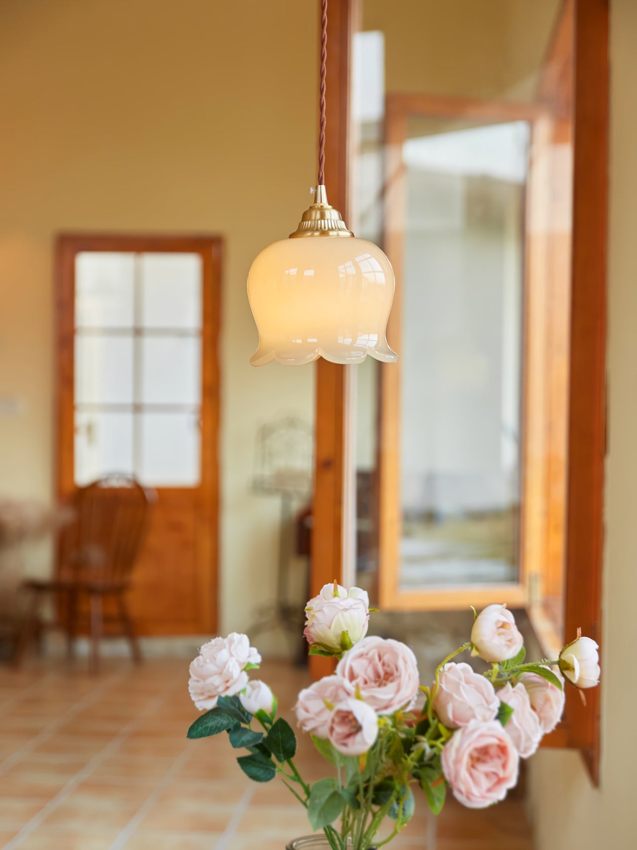 Lampe Suspendue Valley Flower-Lampe Veilleuse