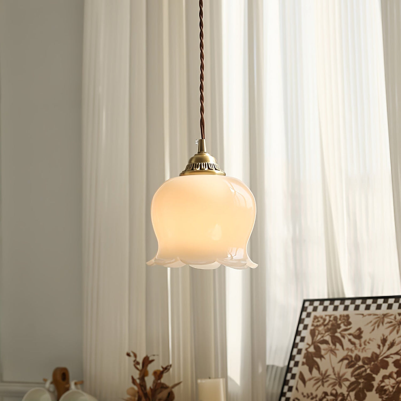 Lampe Suspendue Valley Flower-Lampe Veilleuse