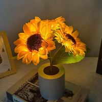 Thumbnail for Lampe Tournesol Scintillante-Lampe Veilleuse