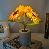 Thumbnail for Lampe Tournesol Scintillante-Lampe Veilleuse