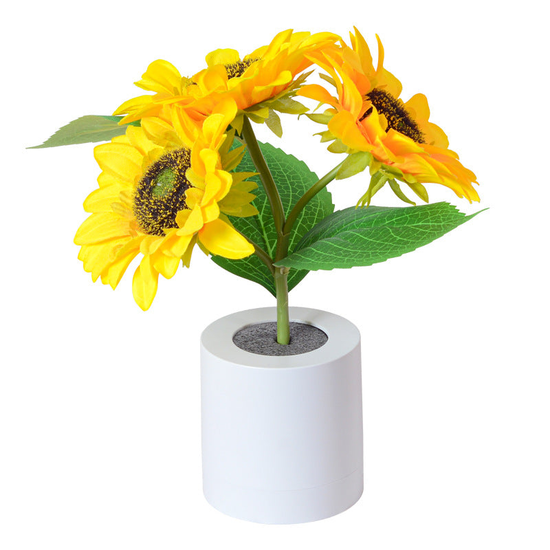 Lampe Tournesol Scintillante-Lampe Veilleuse