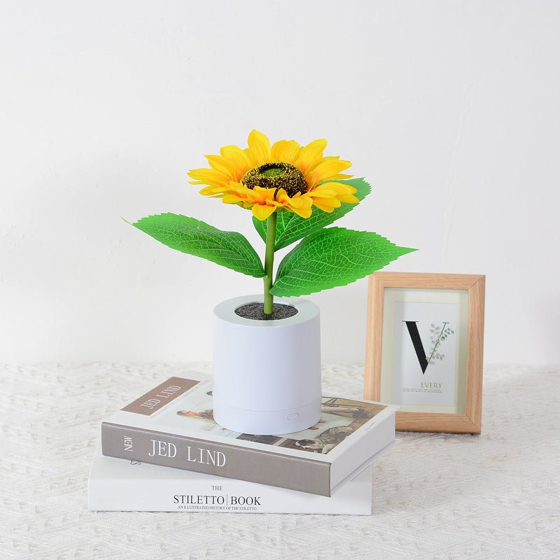 Lampe Tournesol Scintillante-Lampe Veilleuse