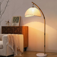 Thumbnail for Lampadaire Culturel Zen En Bambou Illumination-Lampe Veilleuse