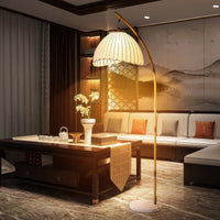 Thumbnail for Lampadaire Culturel Zen En Bambou Illumination-Lampe Veilleuse