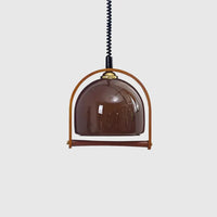 Thumbnail for Lampes Pendantes En Bois De Style Bauhaus-Lampe Veilleuse