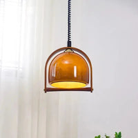 Thumbnail for Lampes Pendantes En Bois De Style Bauhaus-Lampe Veilleuse