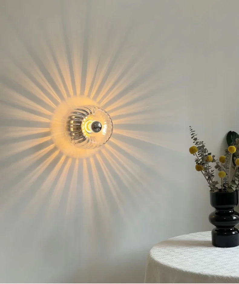 Applique Bauhaus Scandinave-Lampe Veilleuse