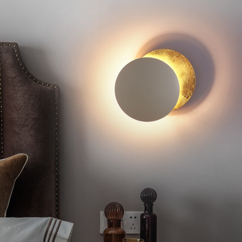 Lampe À Éclipses - Applique Murale Éclipse Solaire-Lampe Veilleuse