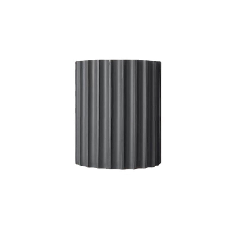 Applique Murale Contemporaine Scandinave En Résine À 2 Lumières En Demi-Colonne Pour Couloir-Lampe Veilleuse