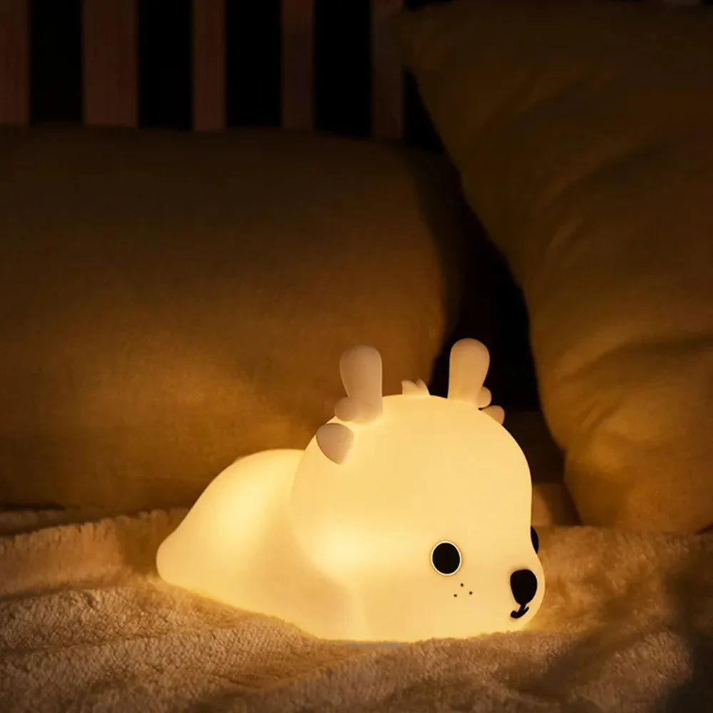 Veilleuse bébé rechargeable - Rudy le Cerf-Lampe Veilleuse