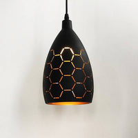 Thumbnail for Suspensions Besson En Métal À Motifs-Lampe Veilleuse