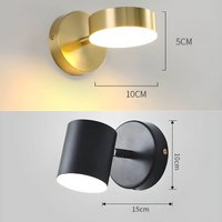 Thumbnail for Appliques Murales Led En Cuivre Nordique-Lampe Veilleuse