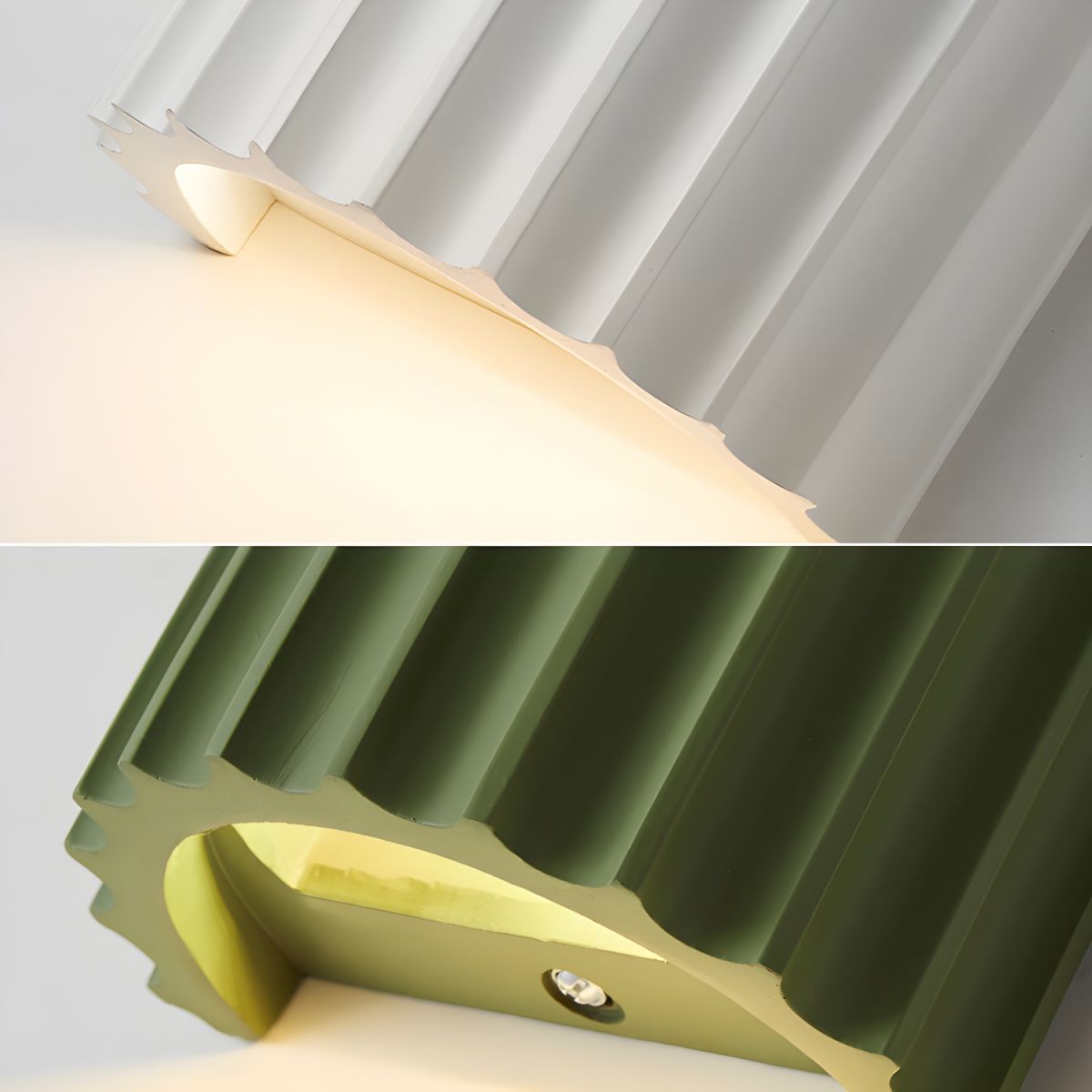 Ventra - Applique Moderne Semi-Circulaire En Résine Pour Le Salon-Lampe Veilleuse