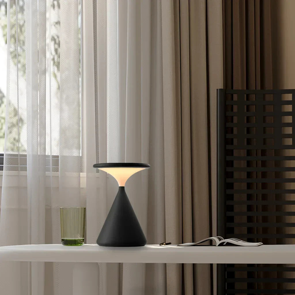 Aeron Hourglass Cordless Table Lamp-Lampe Veilleuse