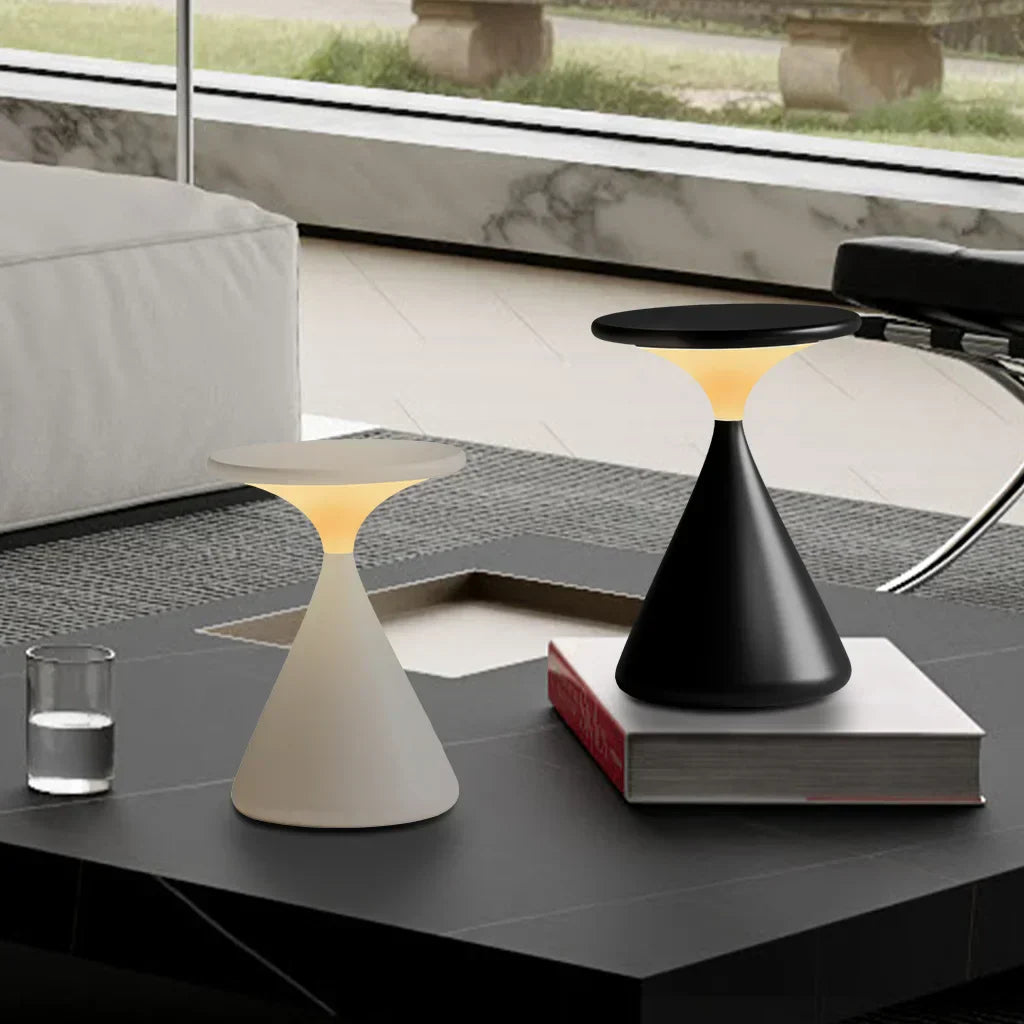 Aeron Hourglass Cordless Table Lamp-Lampe Veilleuse