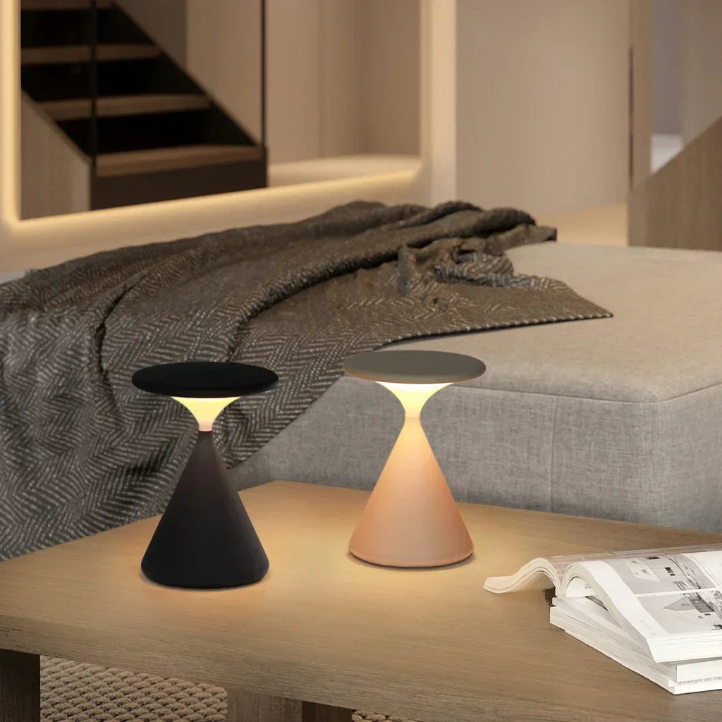 Aeron Hourglass Cordless Table Lamp-Lampe Veilleuse